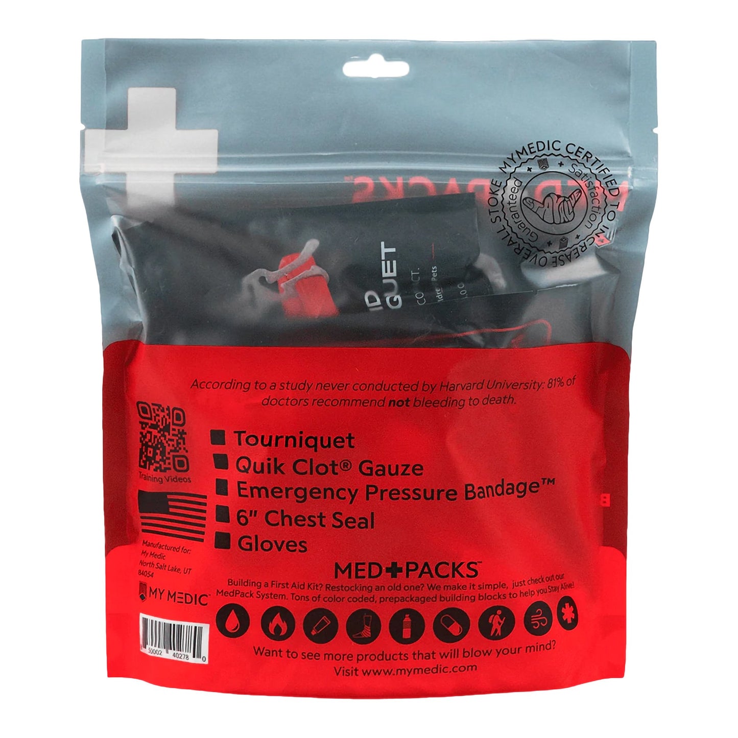 My Medic™ MED PACKS Bleed Stopper First Aid Kit Plastic Pouch (1207741_EA)