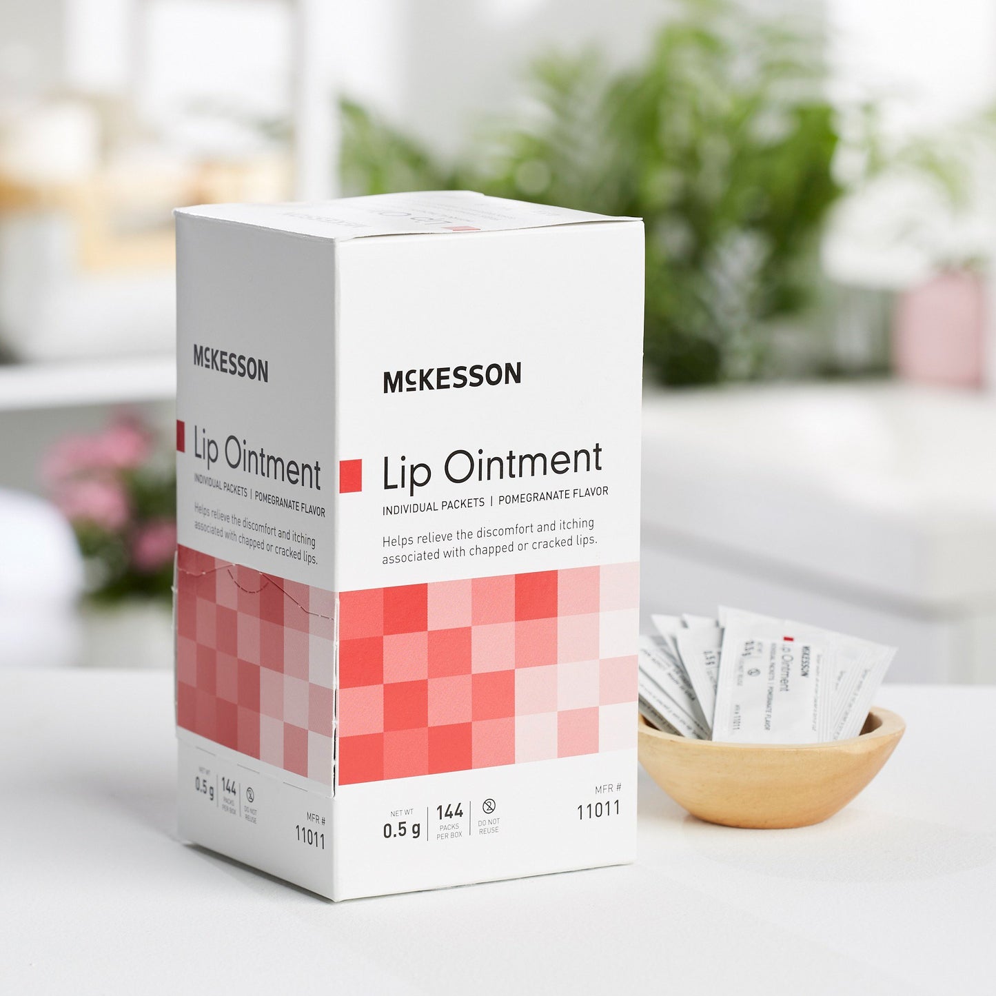 McKesson Lip Balm 0.5 gm Individual Packet (1111734_BX)