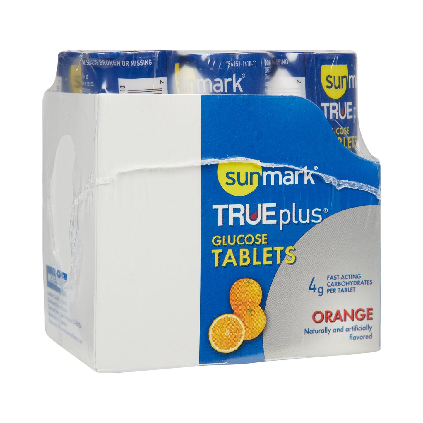 sunmark® TRUEplus™ Glucose Supplement 10 per Bottle Chewable Tablet Orange Flavor (997490_CT)