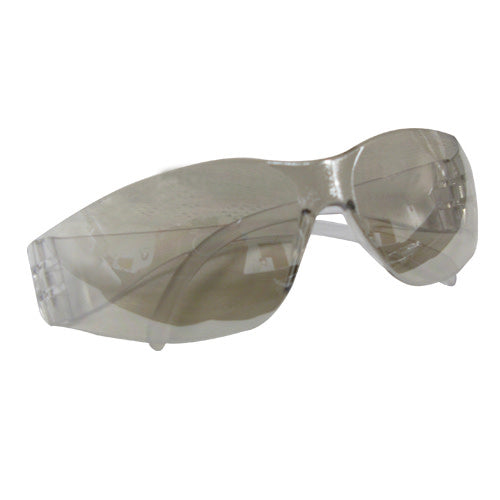 Safety Zone® CCP Industries® Light Weight Safety Glasses, Indoor/Outdoor Lens, Clear Frame, Pack of 12 (SZN751CLIO-DZ)