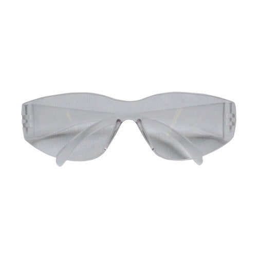 Safety Zone® CCP Industries® Light Weight Safety Glasses, Clear Lens, Clear Frame, Pack of 12 (SZN751FTCL-DZ)