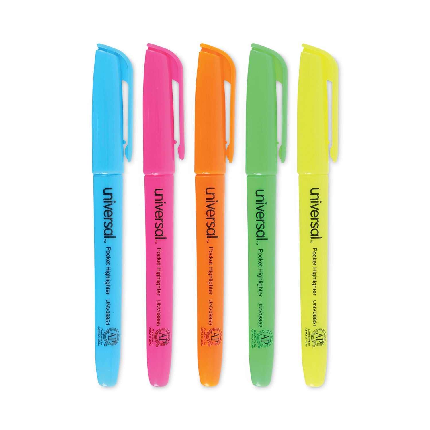 universal-pocket-highlighters-num-unv08857_1