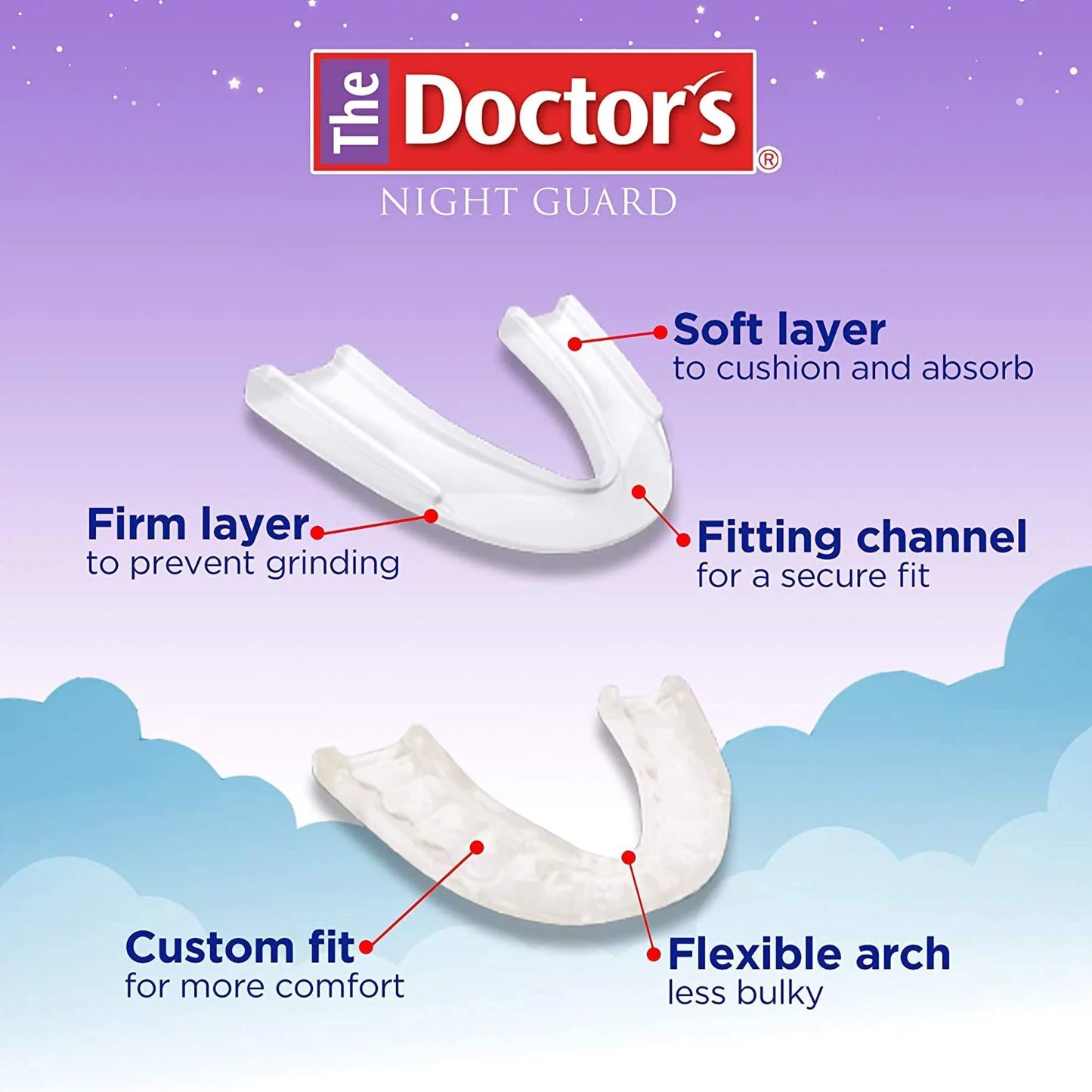 Doctor’s® NightGuard Advanced Comfort® Dental Protector Doctor’s® NightGuard Advanced Comfort® (1231447_EA)