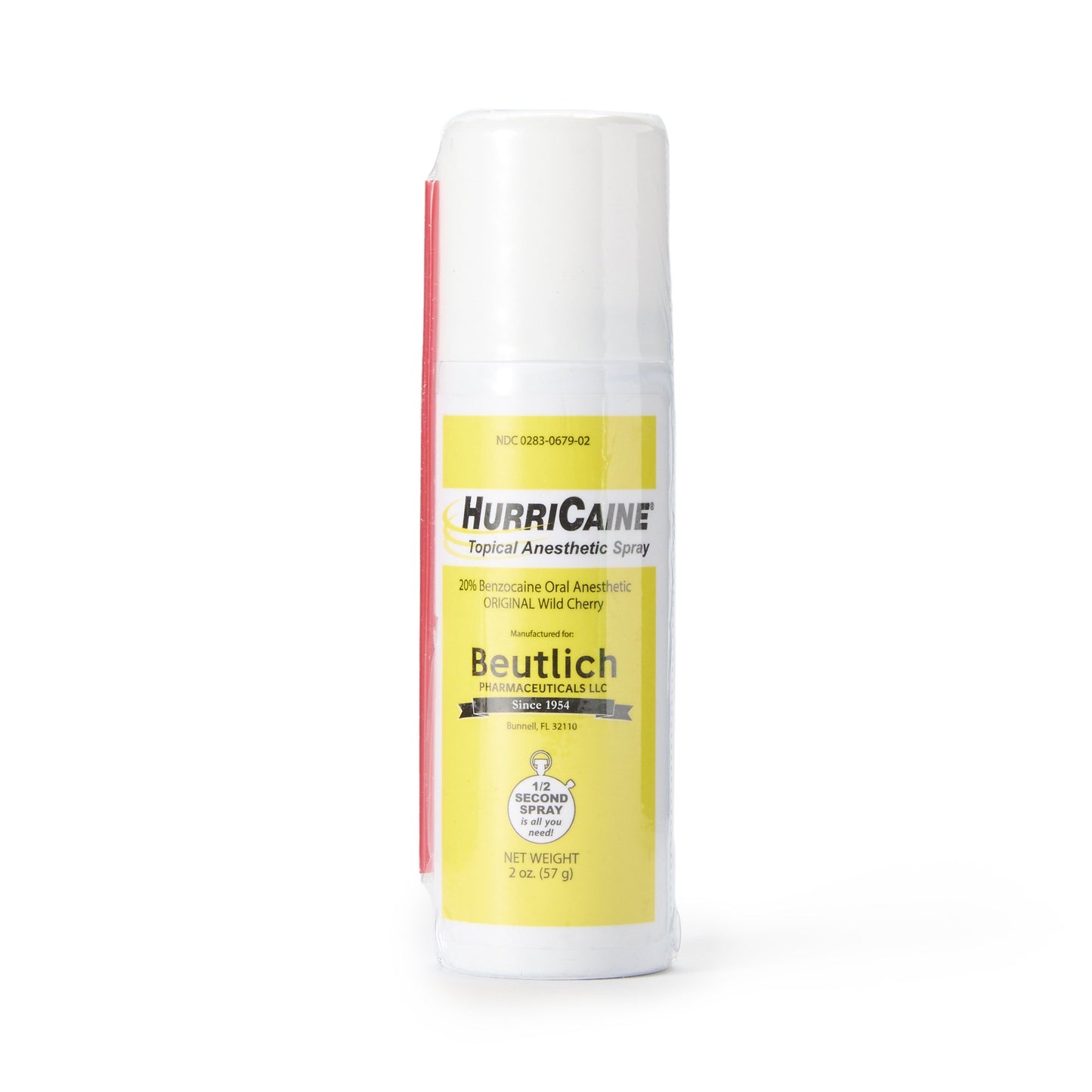 HurriCaine® Oral Pain Relief 20% Strength Benzocaine Oral Spray 2 oz. (234370_EA)