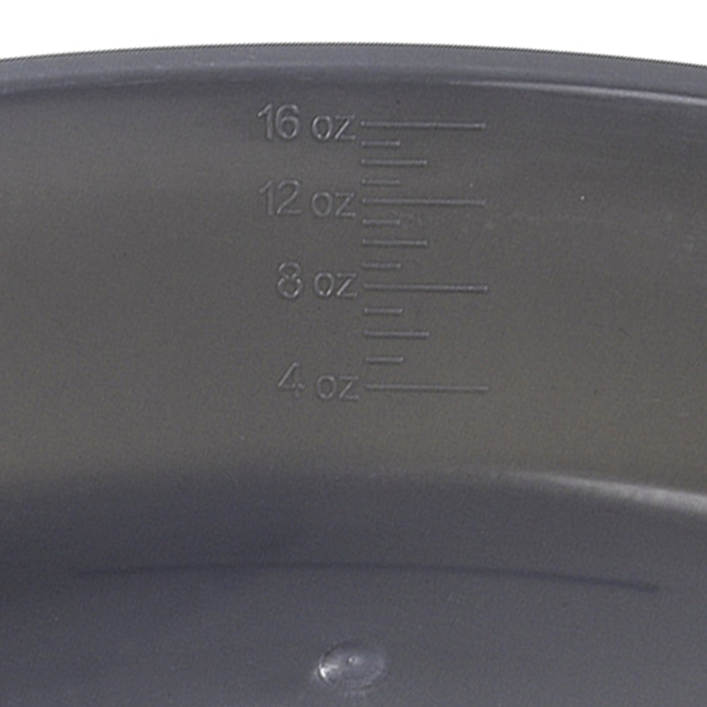 McKesson Emesis Basin Graphite 16 oz. Plastic Single Patient Use (1028127_CS)