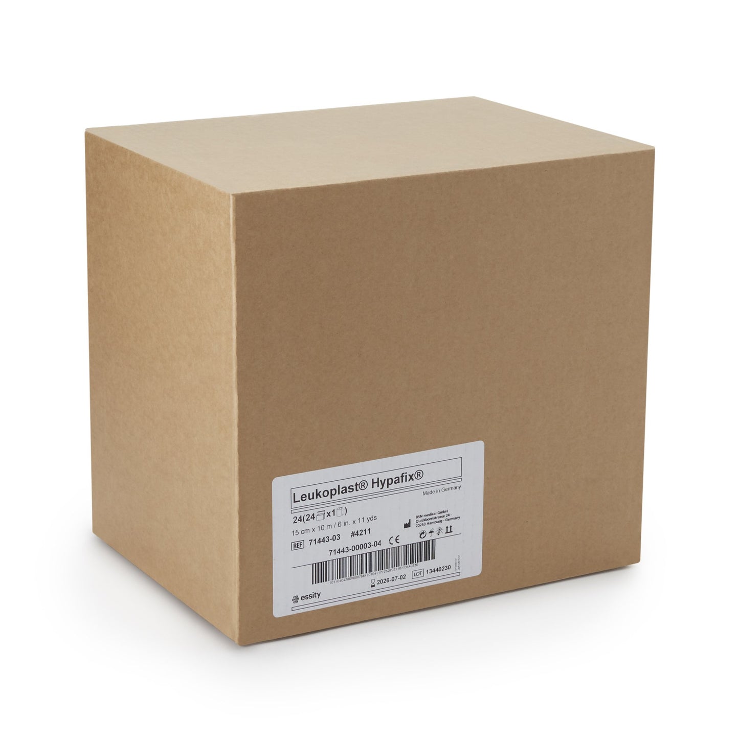 Hypafix® Dressing Retention Tape with Liner White 6 Inch X 10 Yard Nonwoven Polyester NonSterile (1065320_CS)