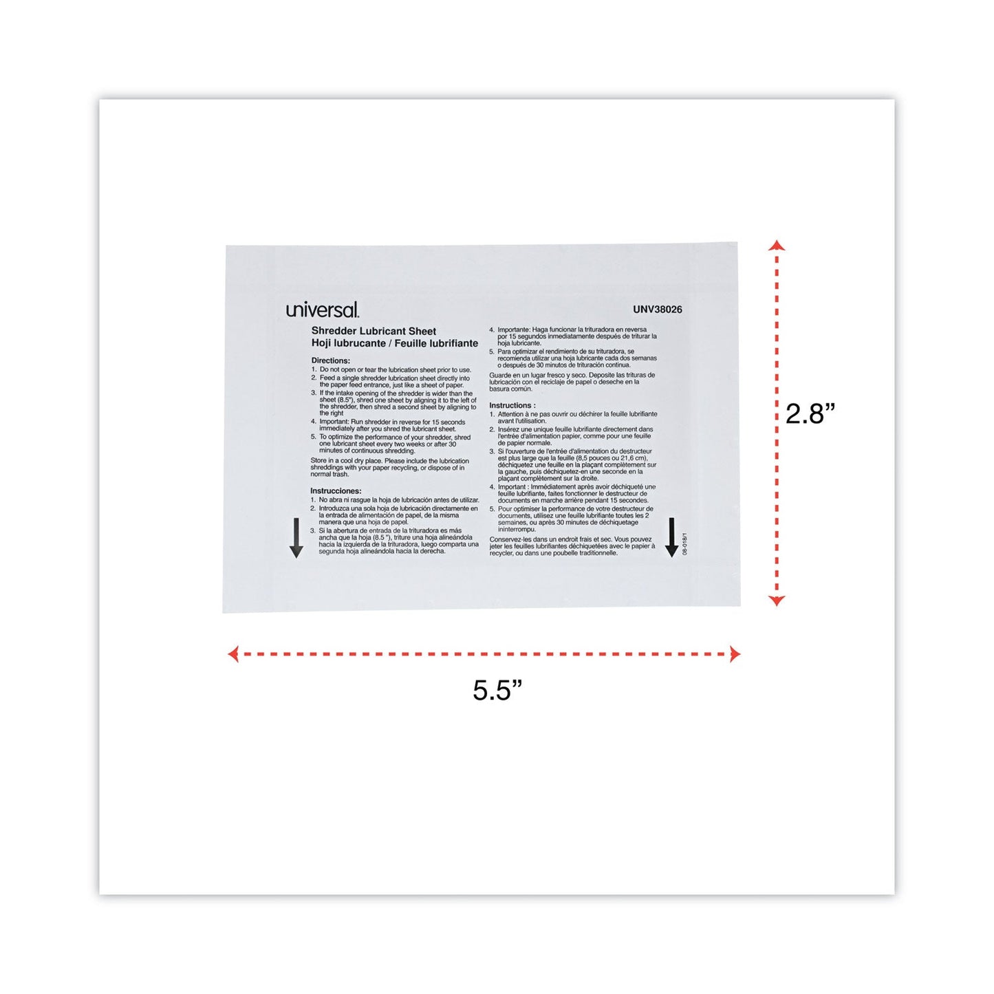 universal-shredder-lubricant-sheets-num-unv38026_4