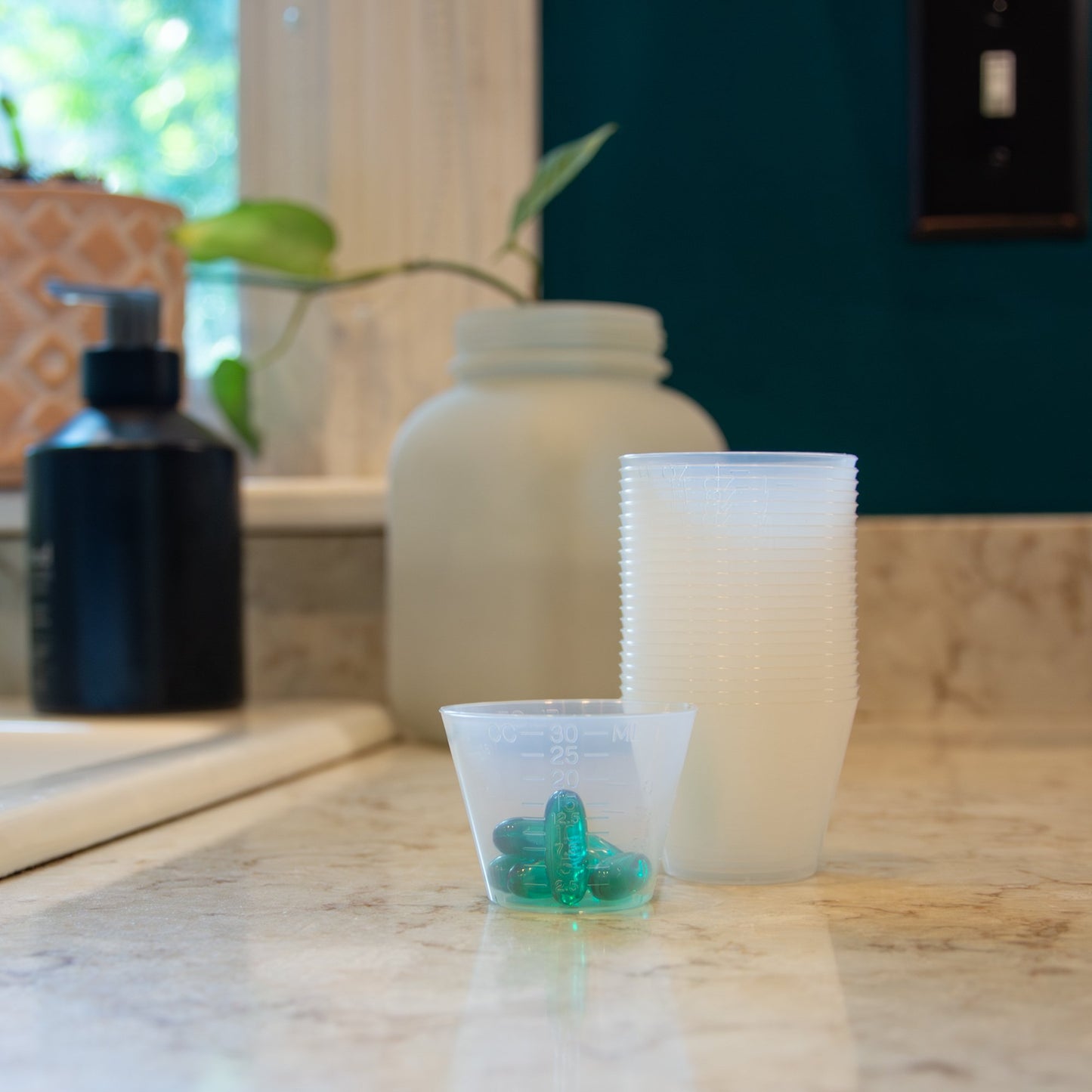CareStock Medicine Cup 1 oz. Translucent Plastic Disposable NonSterile (1247745_CS)
