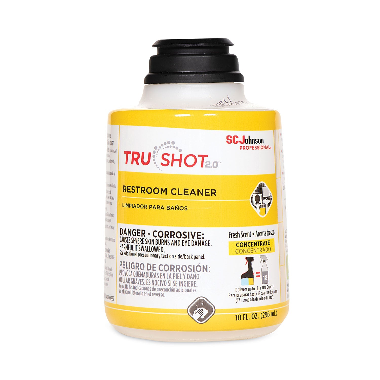 sc-johnson-trushot-2-0-restroom-cleaner-concentrate-spray-10-fl-oz-0-3-quart-clean-fresh-scentcartridge-4-carton-clear-num-sjn315384_1