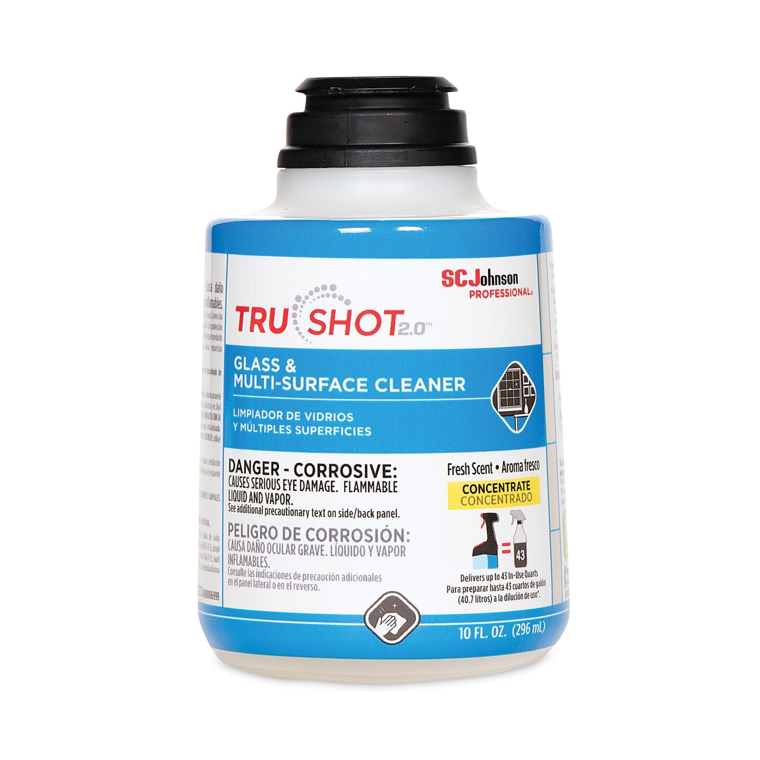 sc-johnson-trushot-2-0-glass-multi-surface-cleaner-concentrate-spray-10-fl-oz-0-3-quart-clean-fresh-scentcartridge-1-carton-num-sjn315272_1
