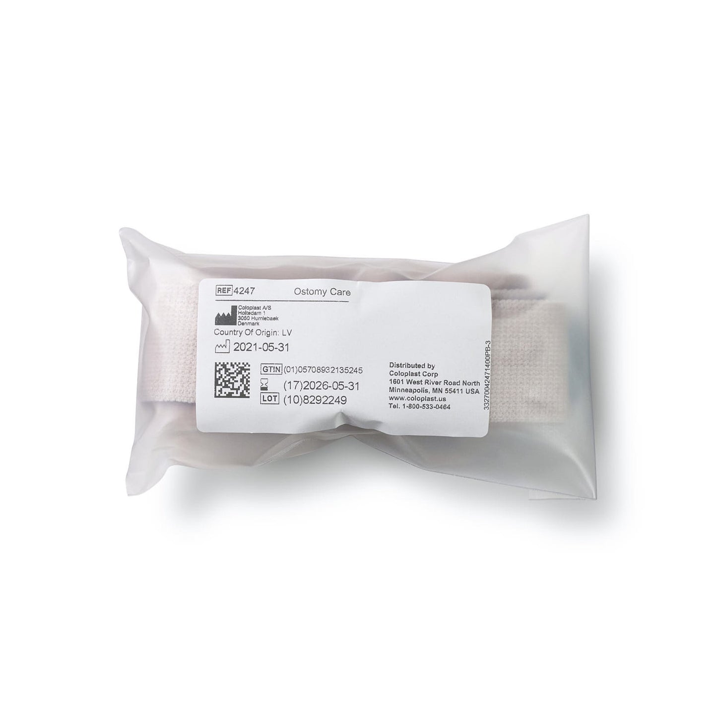 Brava® Ostomy Appliance Belt XX-Large, 61 Inch, 4 Hooks (902062_BX)