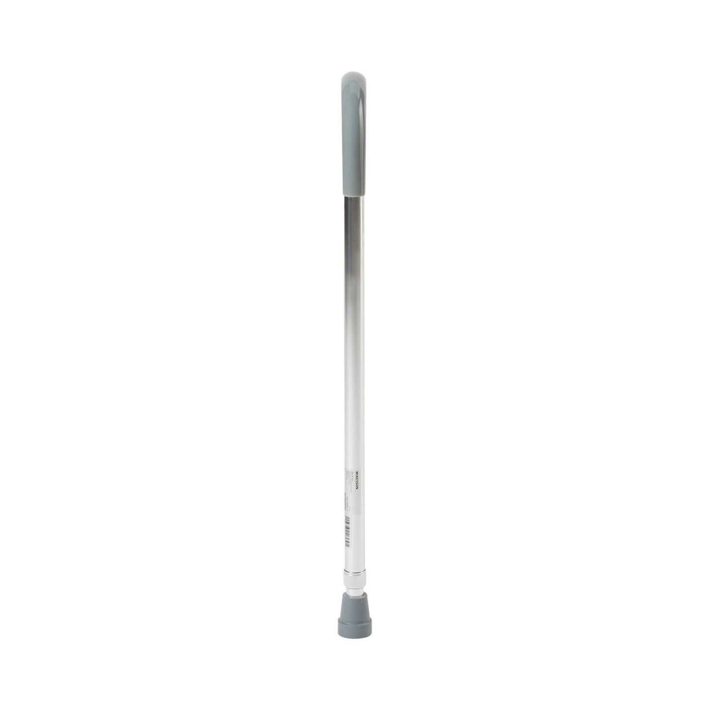 McKesson Round Handle Cane Aluminum 29-3/4 to 38-3/4 Inch Height Chrome (1065221_EA)