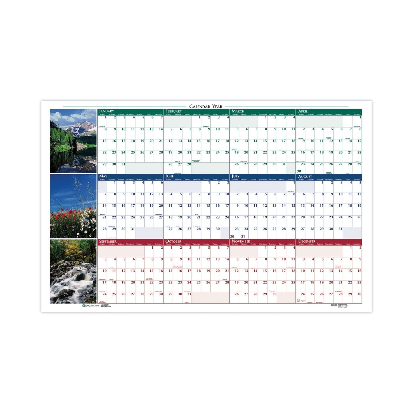 house-of-doolittle-earthscapes-recycled-reversible-erasable-yearly-wall-calendar-num-hod3930_2