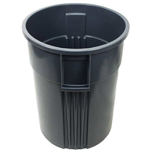 Impact® Gator® Plus Trash Container, 55 Gallon, 2/Case, Gray (IMP77553CT)