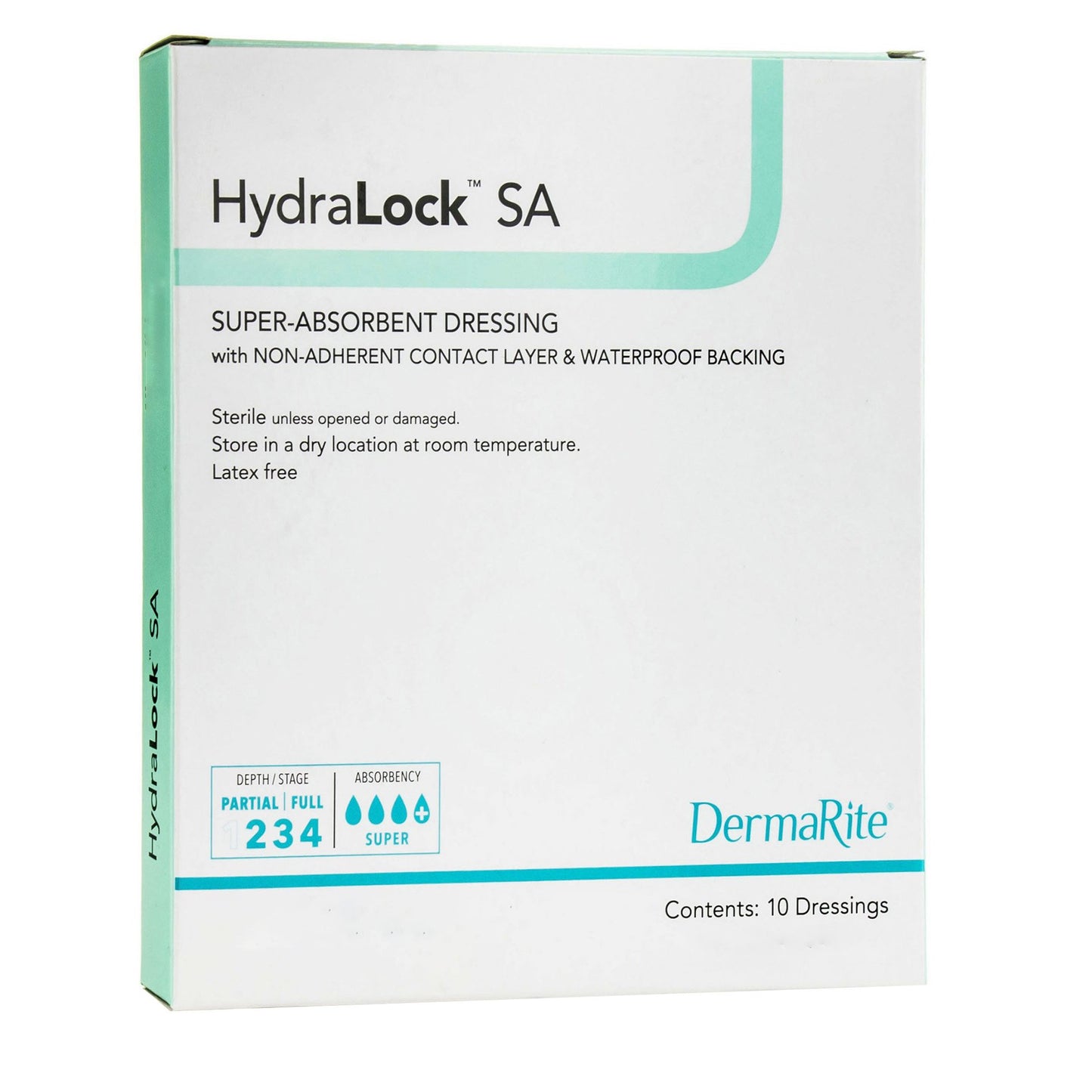 HydraLock™ SA Super Absorbent Dressing 3 X 3 Inch Square (949201_EA)