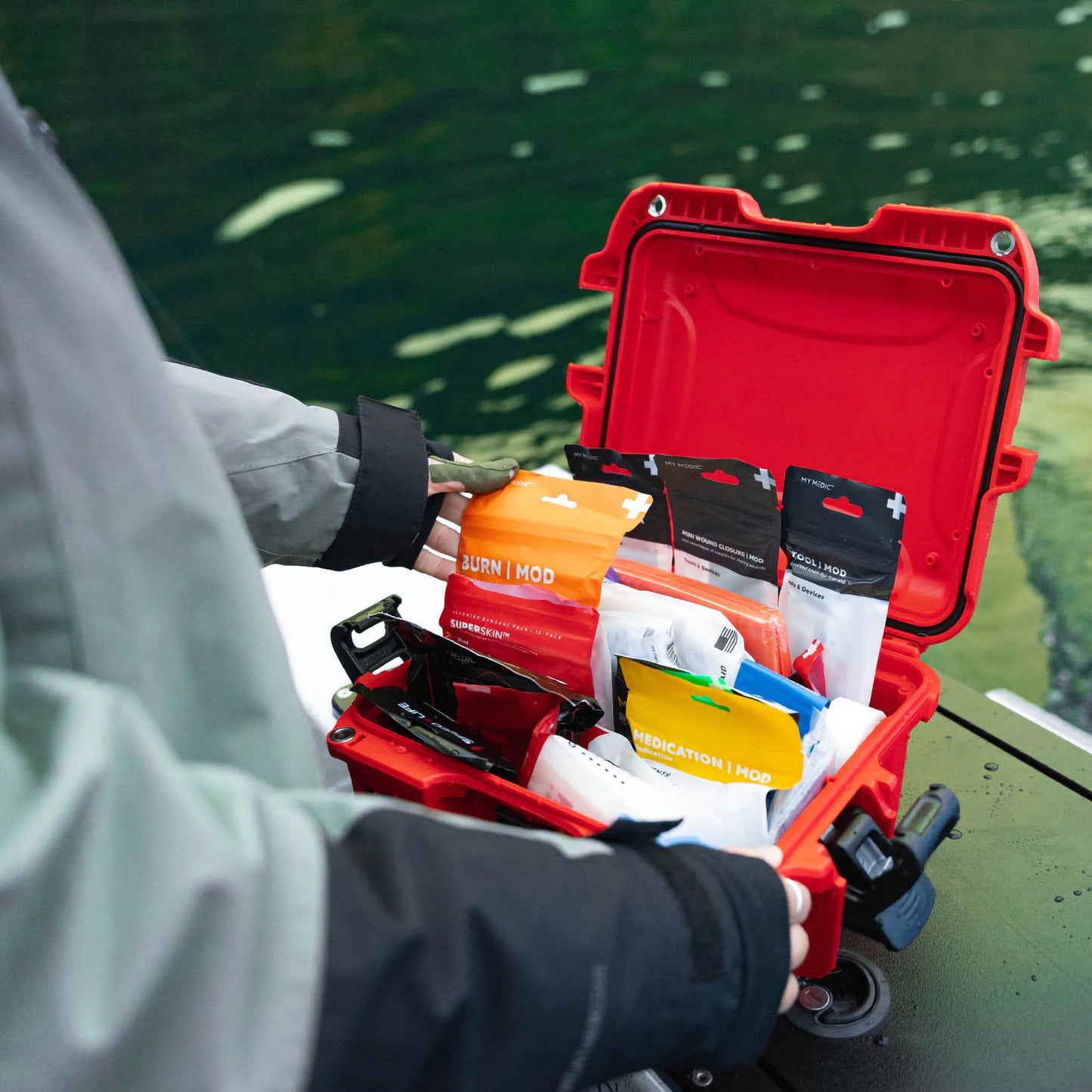 My Medic™ MYFAK PRO First Aid Kit Waterproof Hard Case (1234443_EA)