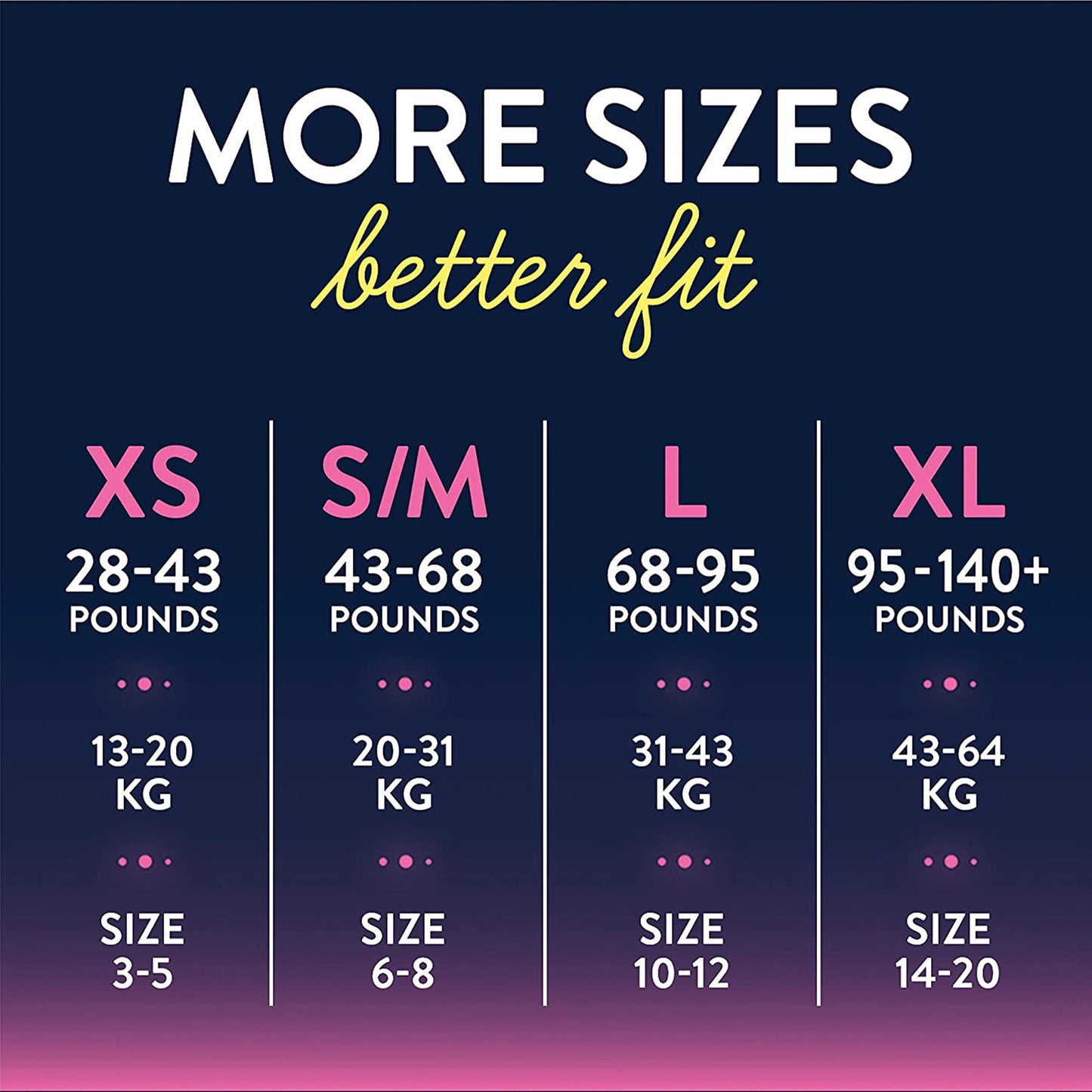GoodNites® Female Youth Absorbent Underwear Pull On with Tear Away Seams Small / Medium Disposable Heavy Absorbency (883230_CS)