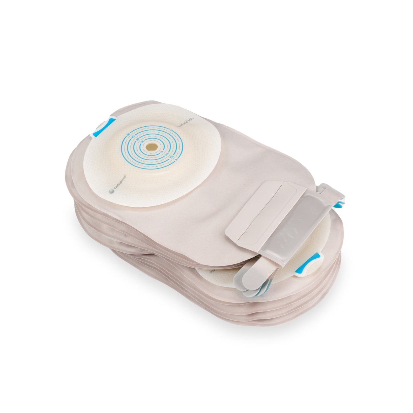 SenSura® Mio Convex Ostomy Pouch One-Piece System 11 Inch Length, Maxi Soft Convex, Trim to Fit 3/8 to 2 Inch Stoma Drainable (995397_BX)