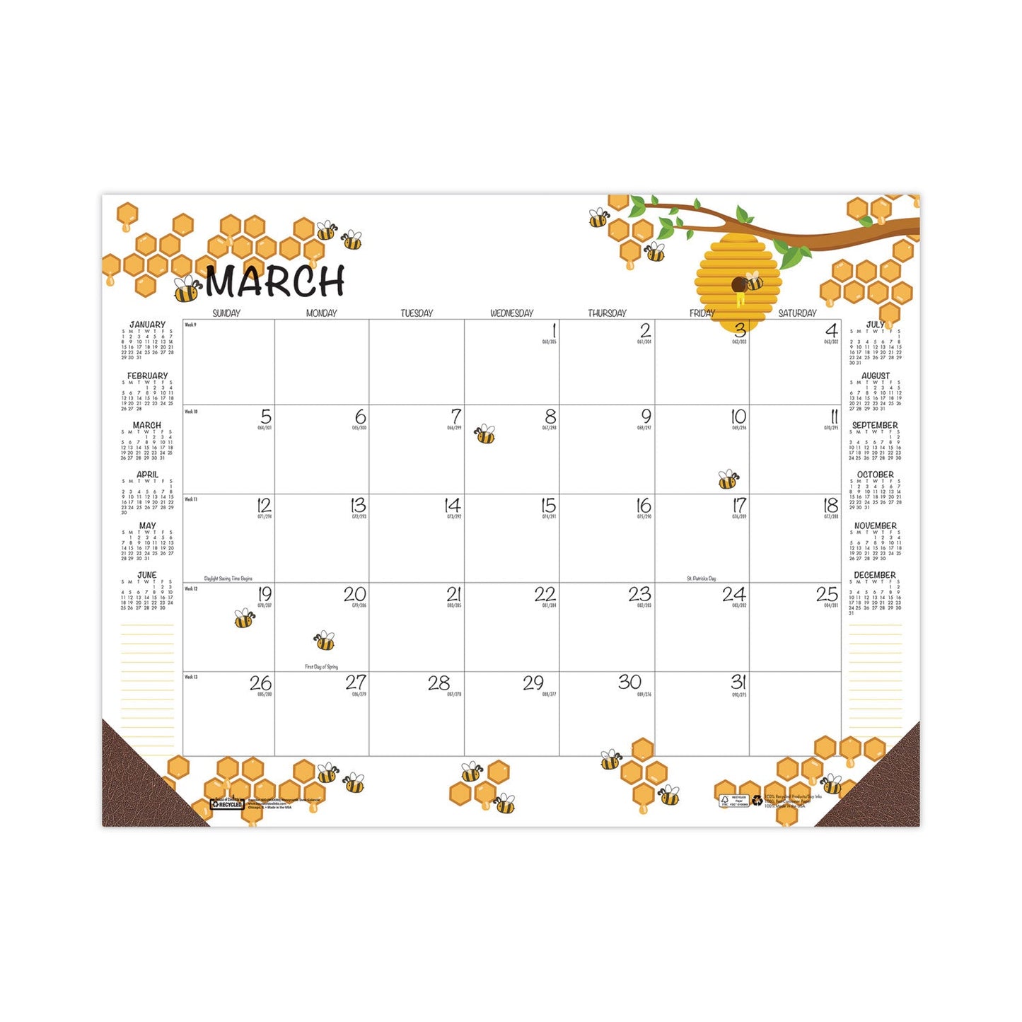 house-of-doolittle-recycled-honeycomb-desk-pad-calendar-num-hod1566_2