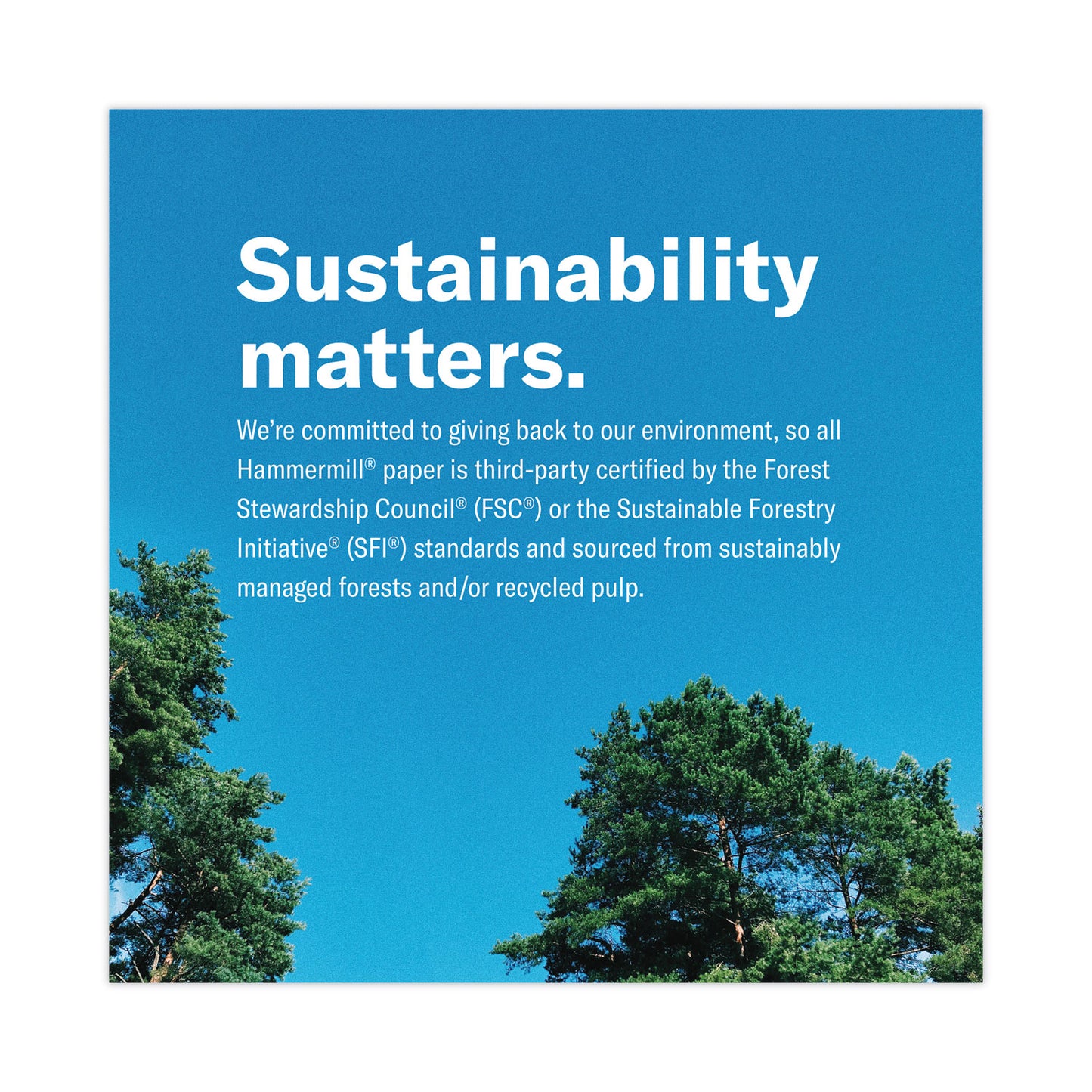 Hammermill® Copy Plus Print Paper, 92 Bright, 20 lb Bond Weight, 8.5 x 11, White, 500/Ream (HAM105007RM)