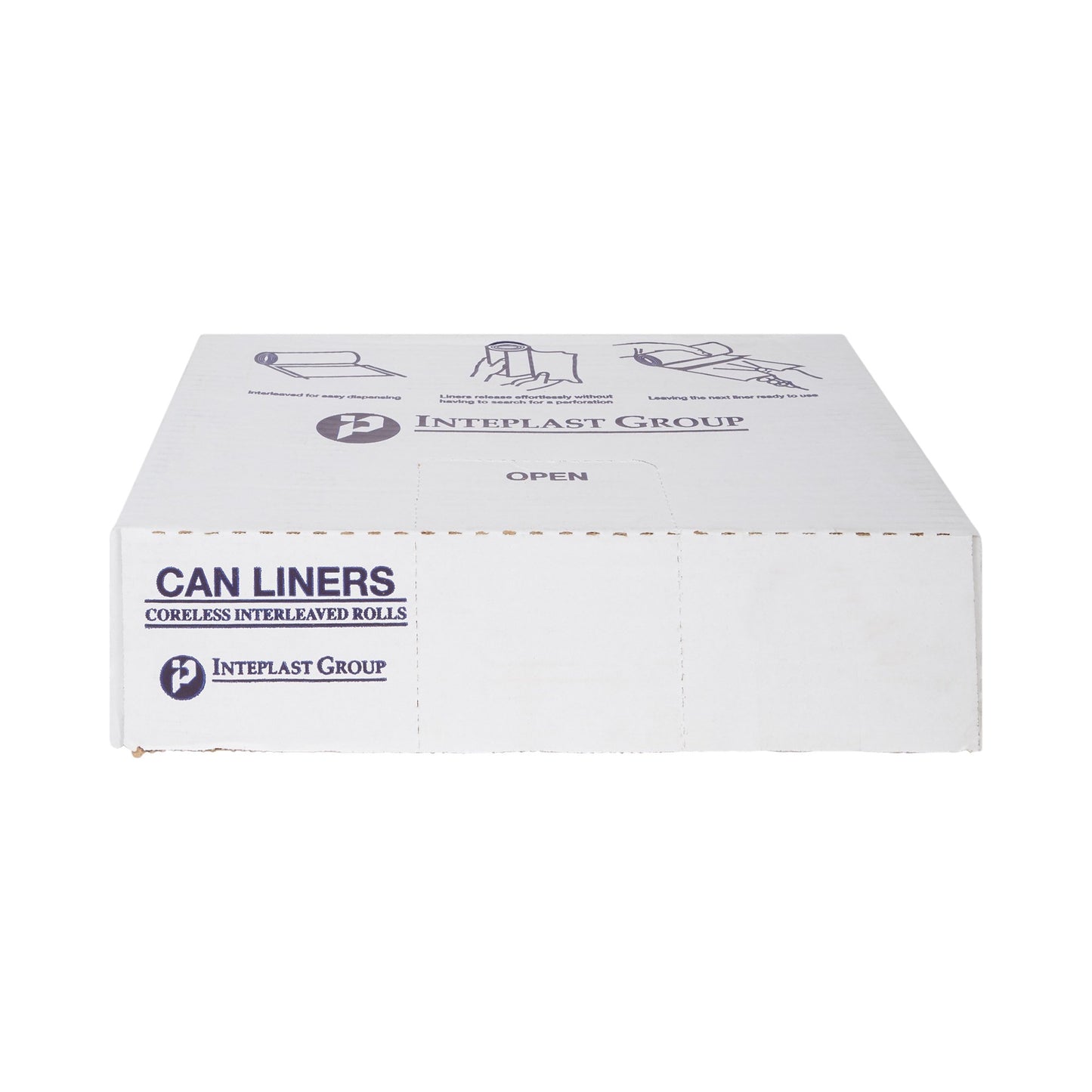McKesson Trash Bag 45 gal. Gray LLDPE 1.1 mil 38 X 58 Inch Star Seal Bottom Coreless Roll (1137651_CS)