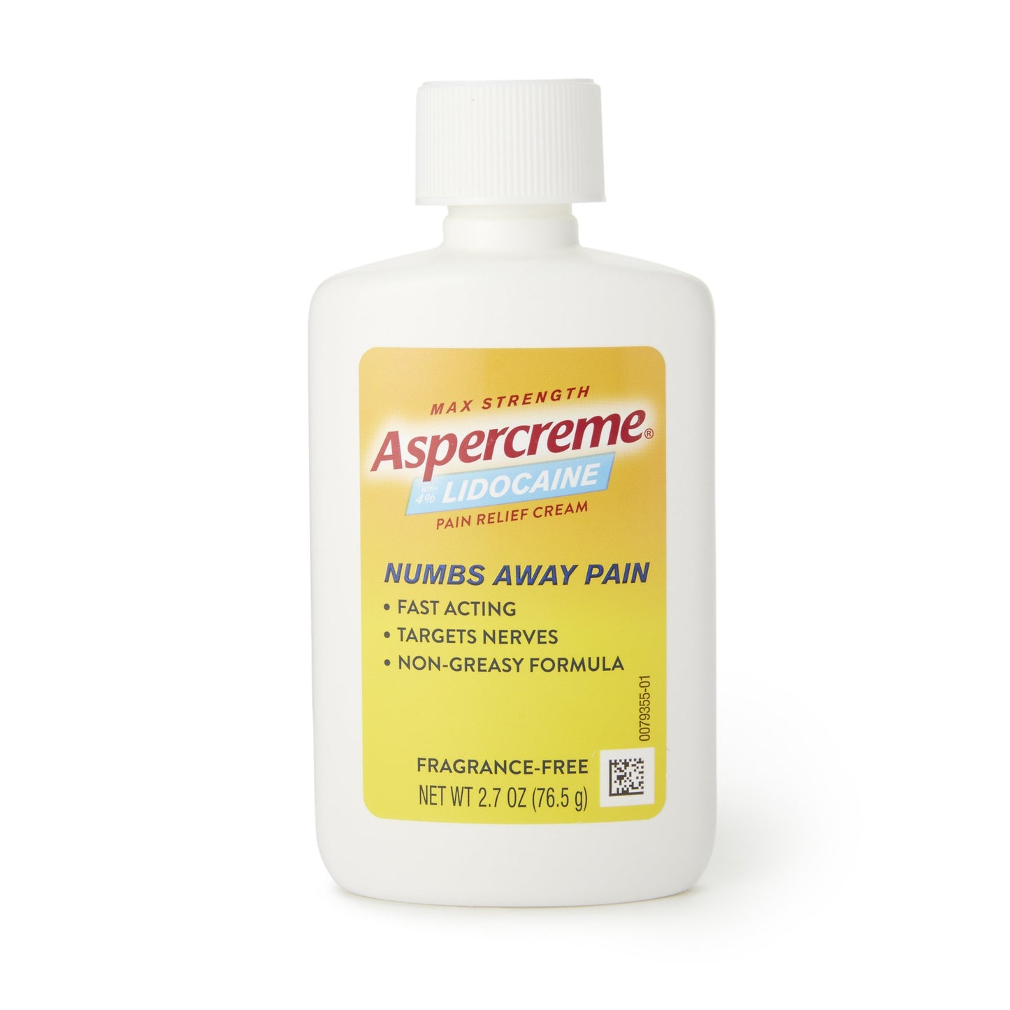 Aspercreme® Topical Pain Relief 4% Strength Lidocaine Cream 2.7 oz. (1187152_EA)