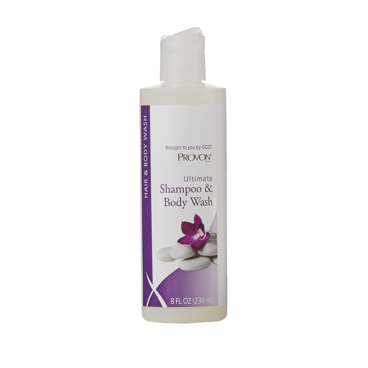 PROVON® Shampoo and Body Wash 8 oz. Flip Top Bottle Herbal Scent (739500_CS)