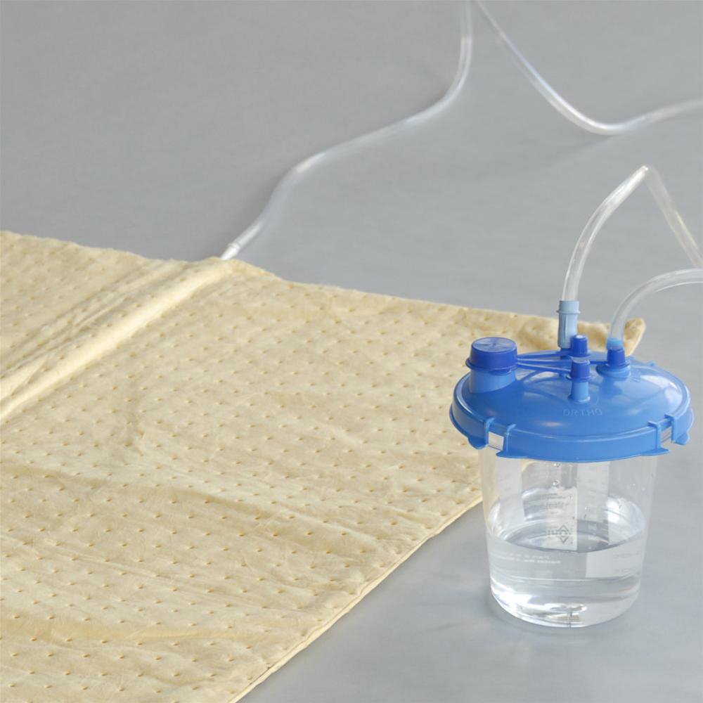 SurgiSafe® Evacm Thickat® Absorbent Floor Mat 36 X 48 Inch Yellow (833587_BX)