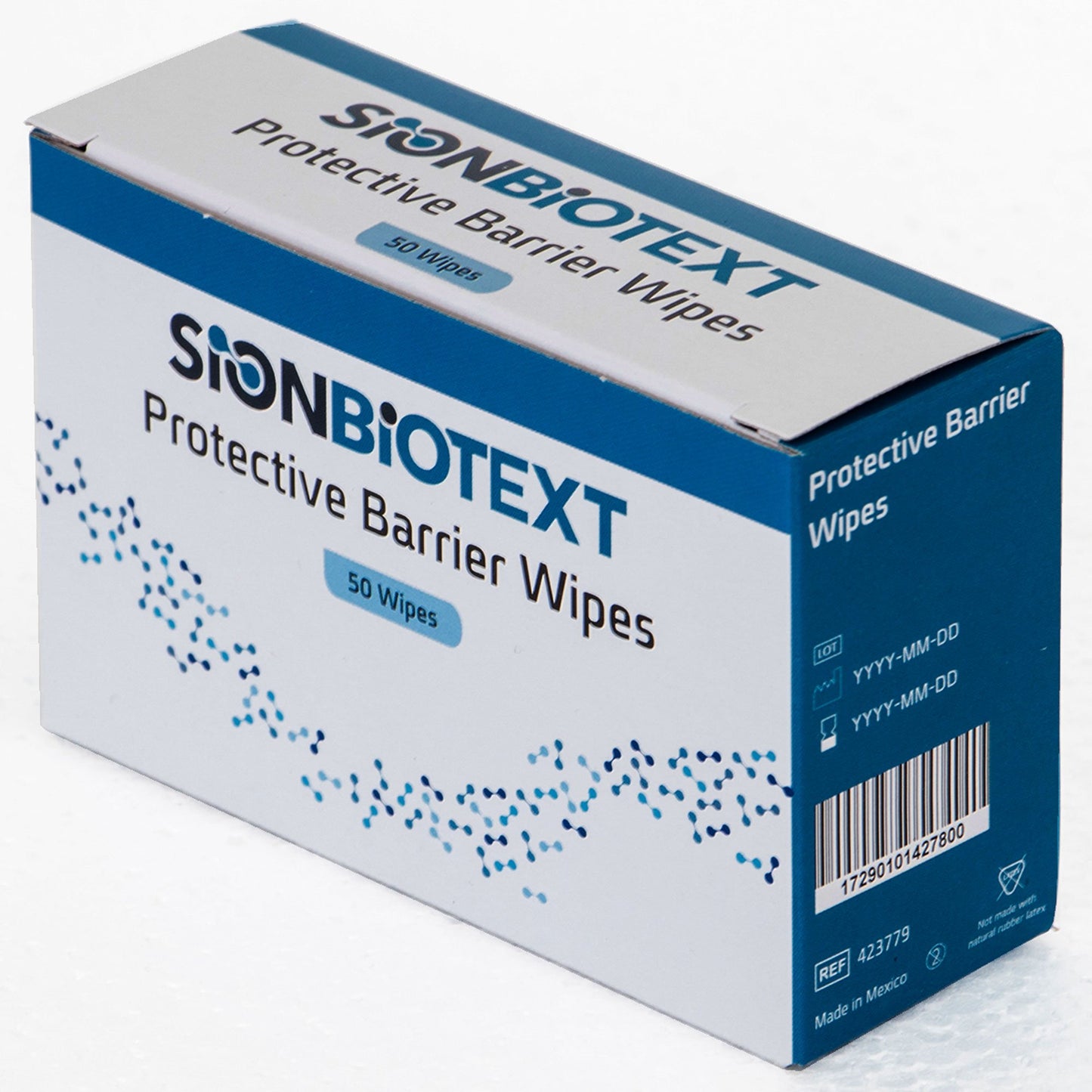 SionBiotext Skin Barrier Wipe Isopropyl Alcohol, Water, SD Ethanol -40, Vinyl Caprolactam/VP/Dimethylaminoethyl Methacrylate Copolymer Individual Packet NonSterile (1229311_BX)