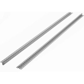 Global Industrial T Post, 7'H, Gray, Set of 2 (WB790CP111)