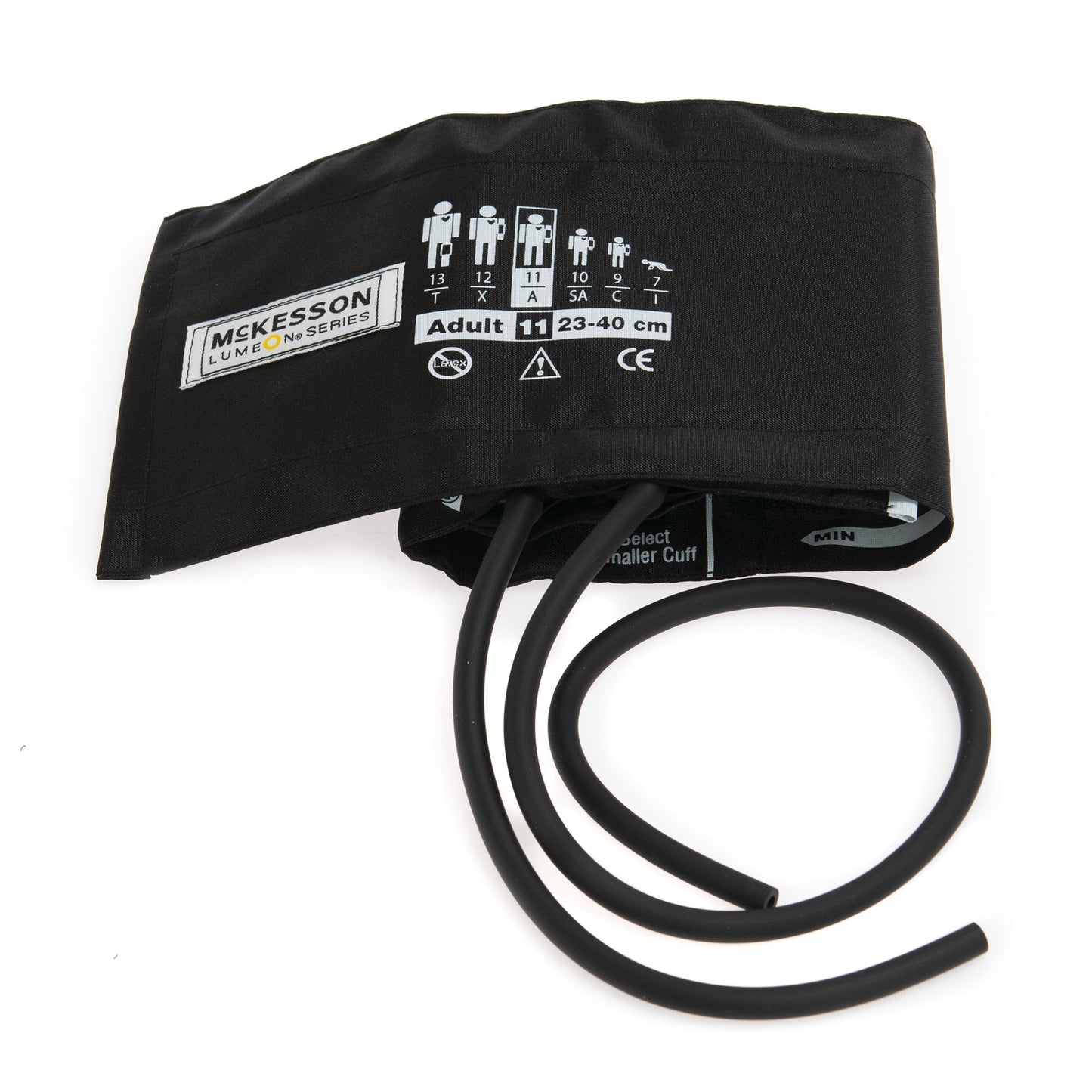 McKesson LUMEON™ Reusable Blood Pressure Cuff 23 to 40 cm Arm Nylon Cuff Adult Cuff (803203_CS)