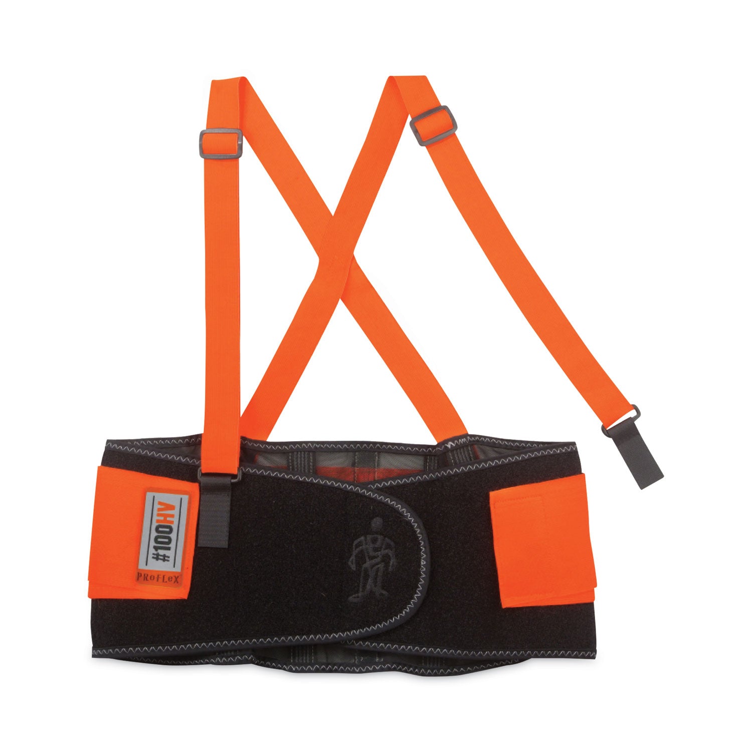ergodyne-proflex-100hv-economy-hi-vis-spandex-back-support-brace-num-ego11887_1
