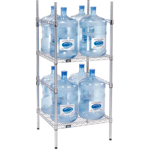 Nexel Nexel® 5 Gallon Water Bottle Storage Rack, 8 Bottle Capacity (WB797085)