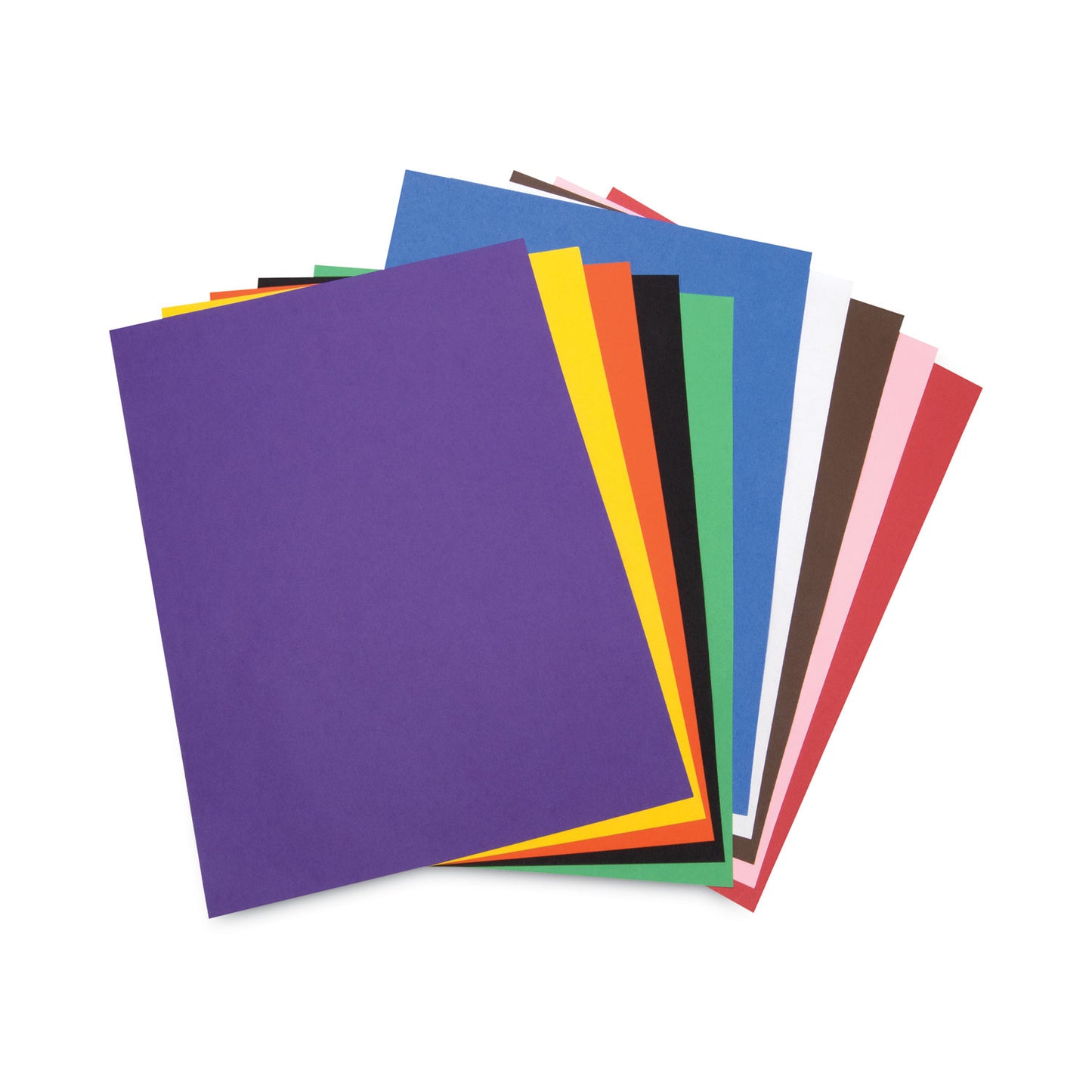 Pacon® Tru-Ray Construction Paper, 76 lb Text Weight, 18 x 24, Assorted, 50/Pack (PAC103095)