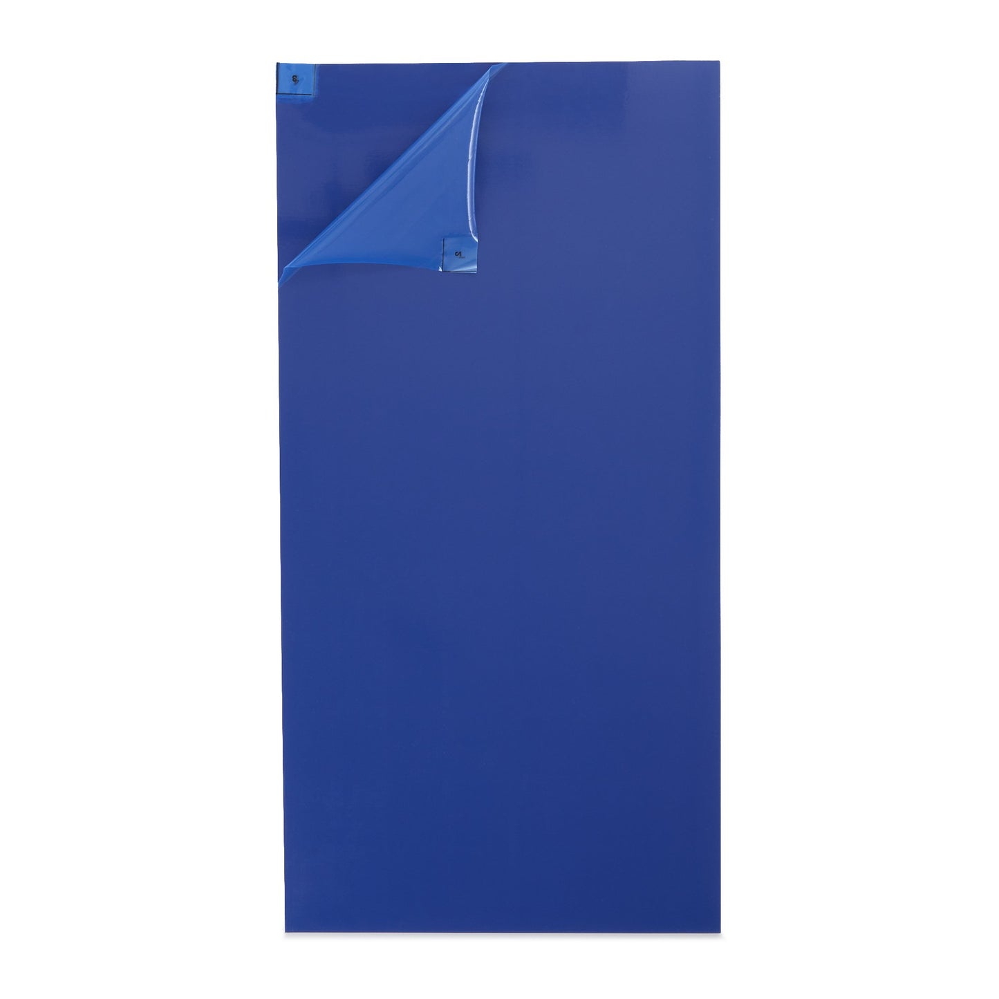 Poly Tack Adhesive Floor Mat 18 x 36 Inch Blue Polyethylene Film (1136475_CS)