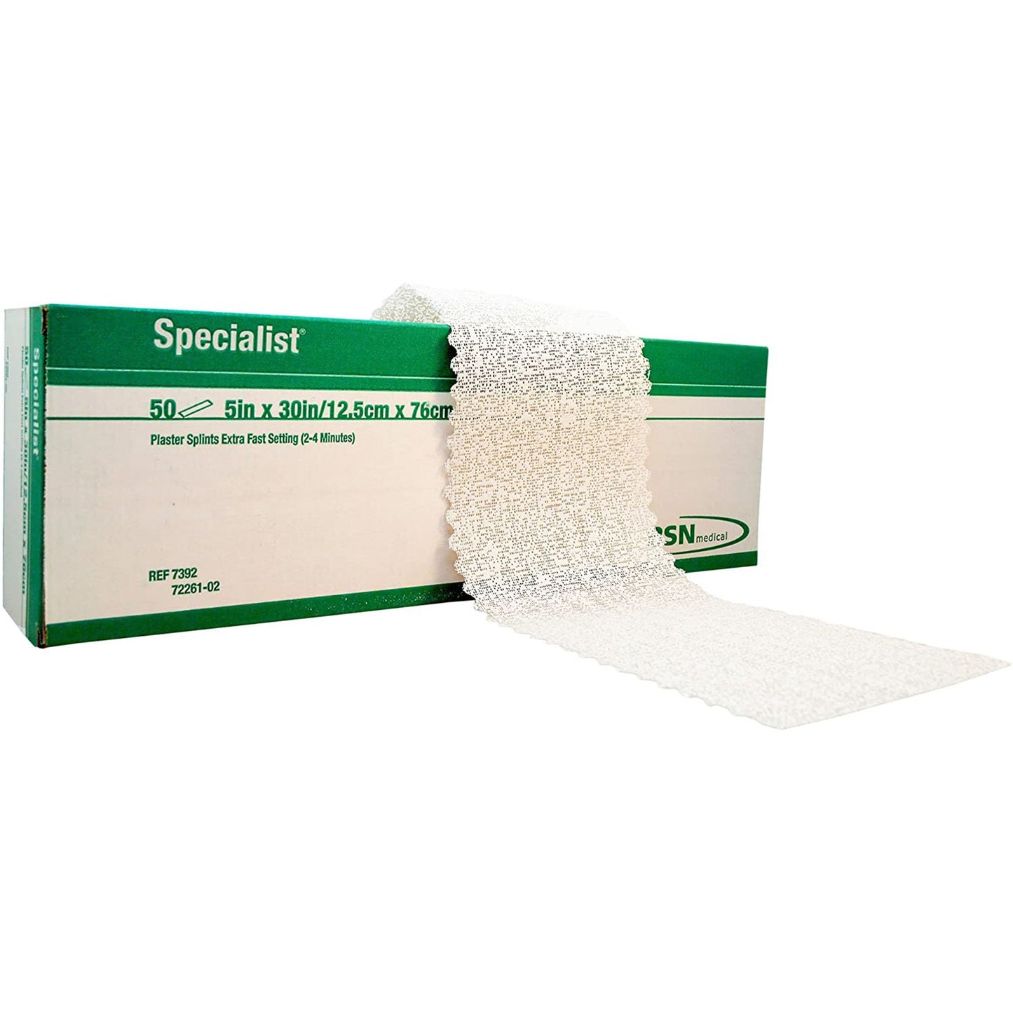Specialist® Plaster Splint 5 X 30 Inch Plaster of Paris White (4800_CS)