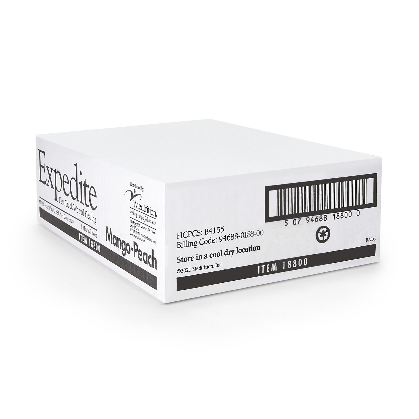 Expedite Oral Supplement Peach Mango Flavor Liquid 2 oz. Bottle (1194264_CS)