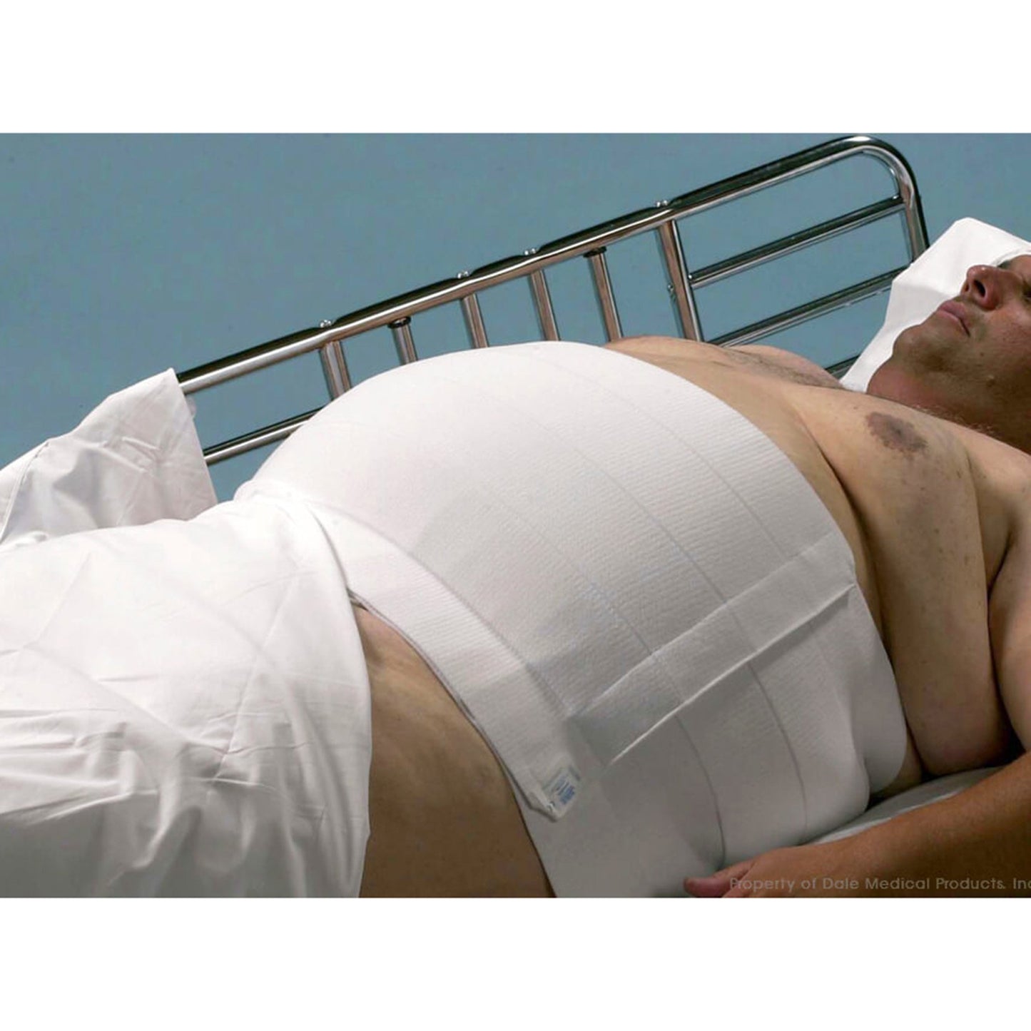 Dale® Abdominal Binder Medium Hook and Loop Closure 30 to 45 Inch Waist Circumference 9 Inch Height Adult (1192074_BX)