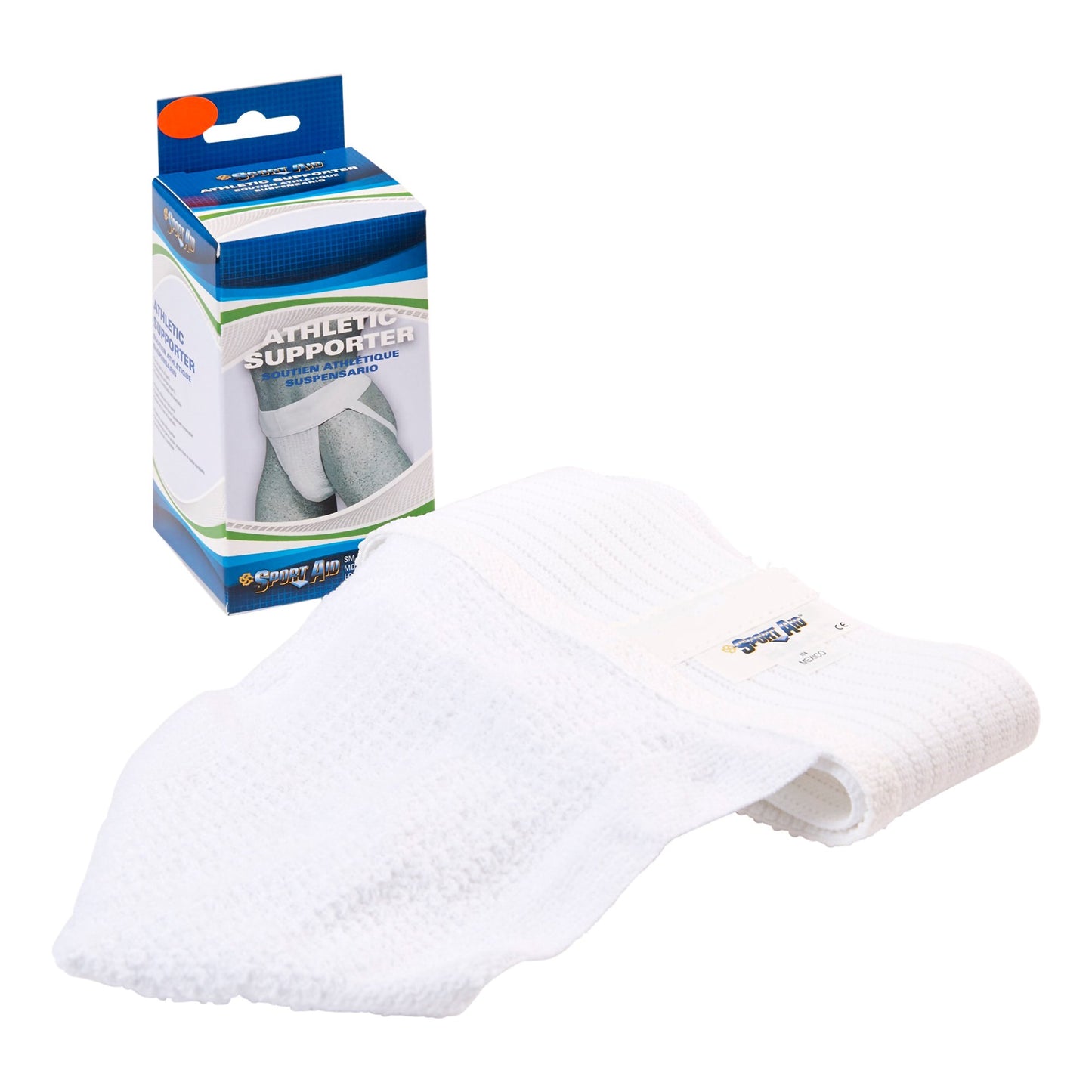 Sport-Aid™ Athletic Supporter Medium White (697371_EA)