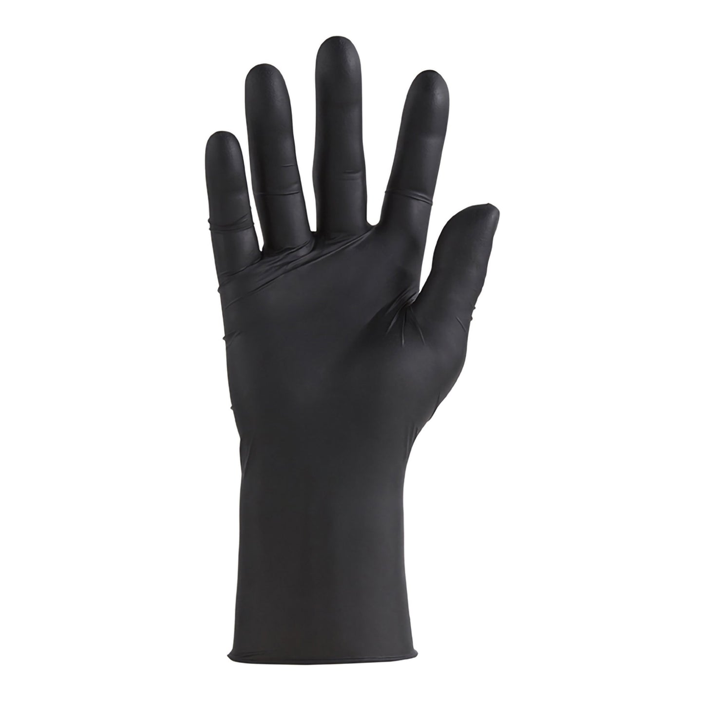 CareStock™ Exam Glove Large NonSterile Nitrile Standard Cuff Length Fully Textured Black Not Rated (1230894_BX)