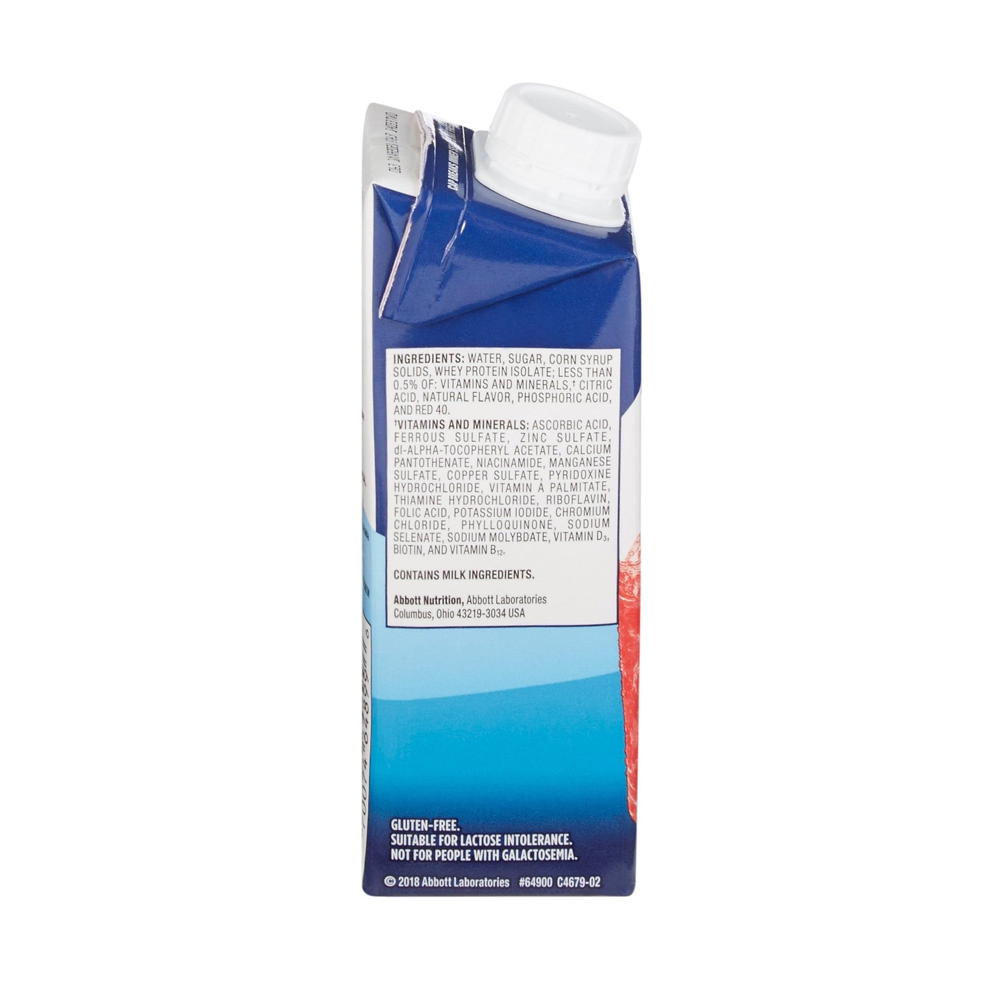 Ensure® Clear Therapeutic Nutrition Oral Supplement Mixed Berry Flavor Liquid 8 oz. Reclosable Carton (1048228_EA)