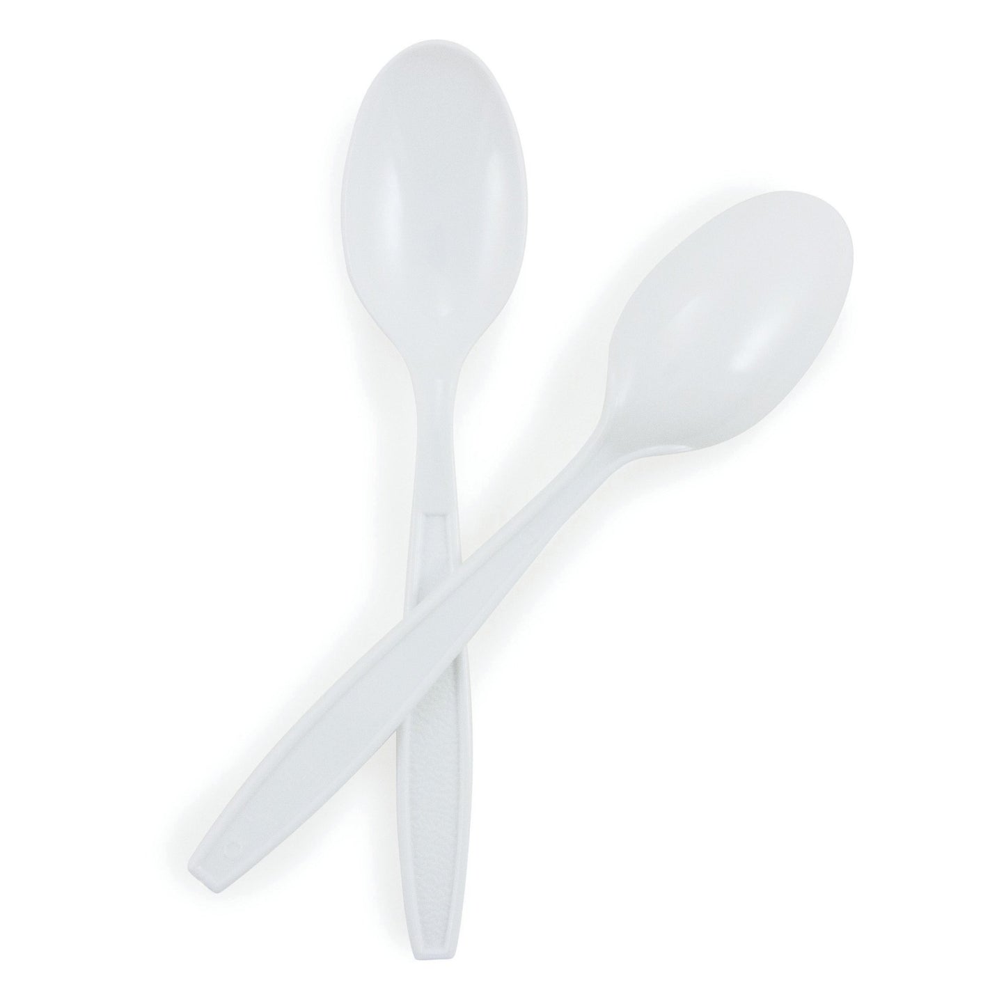 McKesson Spoon Heavy Weight White Polypropylene (959248_CS)