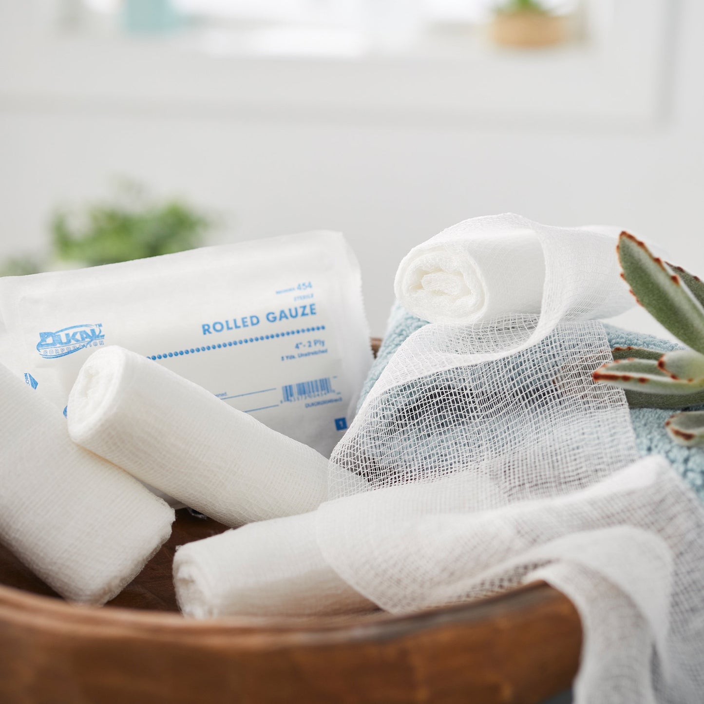Dukal™ Conforming Bandage 4 Inch X 5 Yard 2-Ply Sterile 1 per Pack (529182_BG)