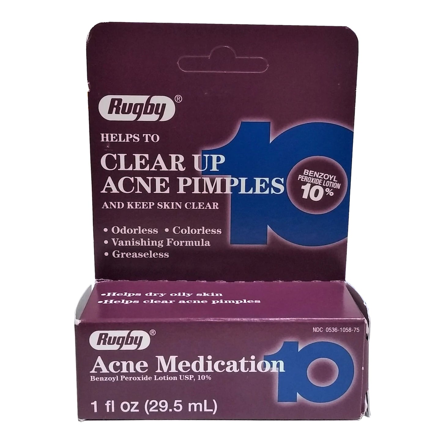 Major Pharmaceuticals Benzoyl Peroxide 10% Lotion 1 oz. (957936_EA)