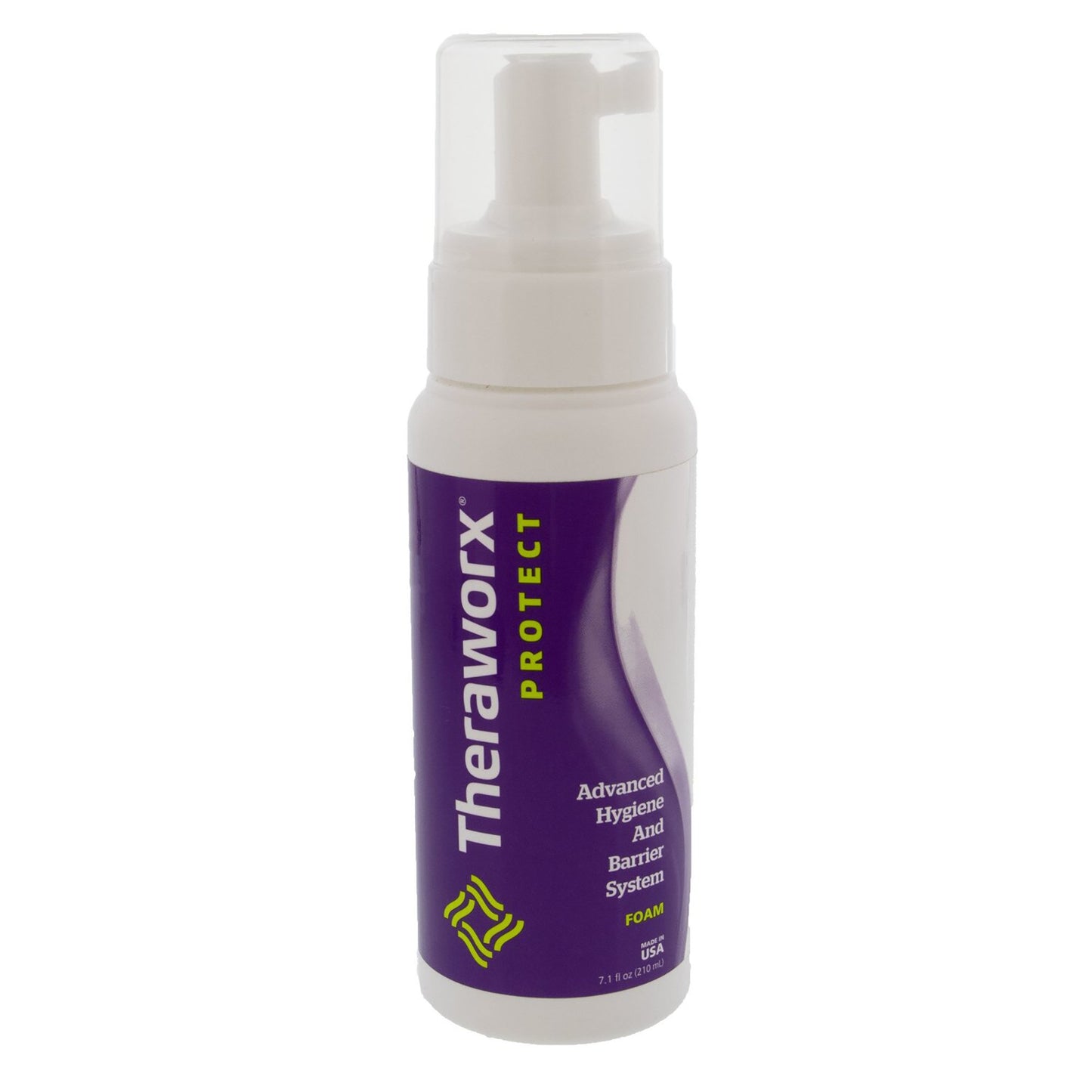 Theraworx® Protect Advanced Hygiene and Barrier System Rinse-Free Skin Cleanser with Silver Foaming 7.1 oz. Pump Bottle Lavender Scent (798262_EA)