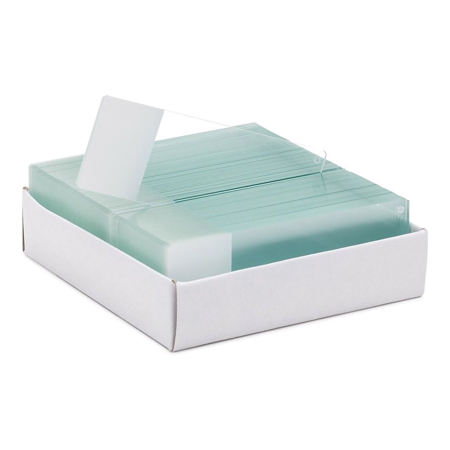 ColorView™ Microscope Slide 25 X 75 X 1 mm White End (1209265_GR)