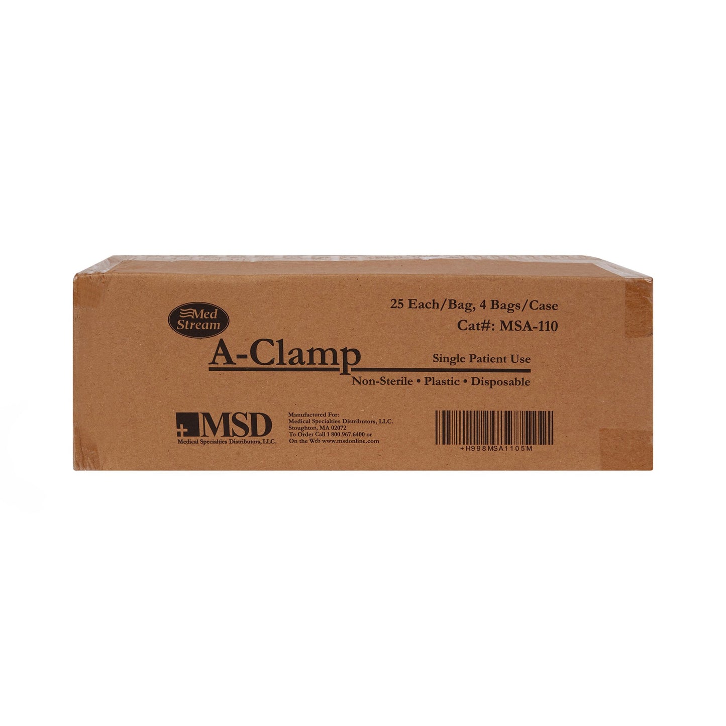 McKesson Tubing Clamp 4-7/8 Inch Length Plastic (1139198_BG)