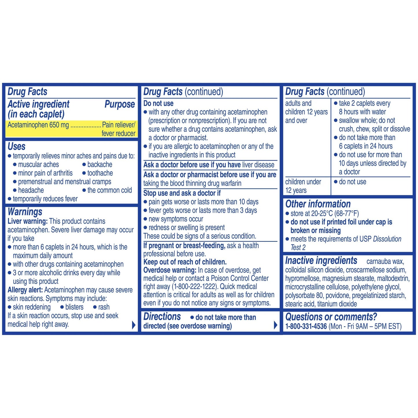 Midol® Cramp Relief 650 mg Strength Capsule 20 per Bottle (1229968_BT)