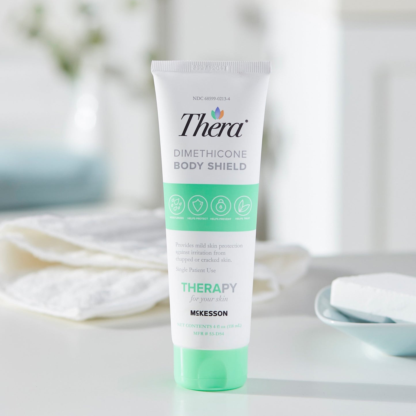 Thera® Dimethicone Body Shield Skin Protectant 4 oz. Tube Scented Cream (1049767_BT)
