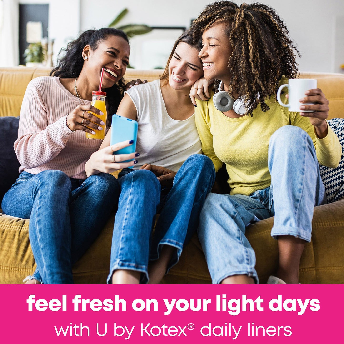 U by Kotex® Balance Panty Liner Thin Light Absorbency (1193269_BX)